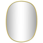 vidaXL Wandspiegel Golden 30x25 cm