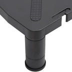 vidaXL Monitorständer Schwarz 33,5x34x10,5 cm