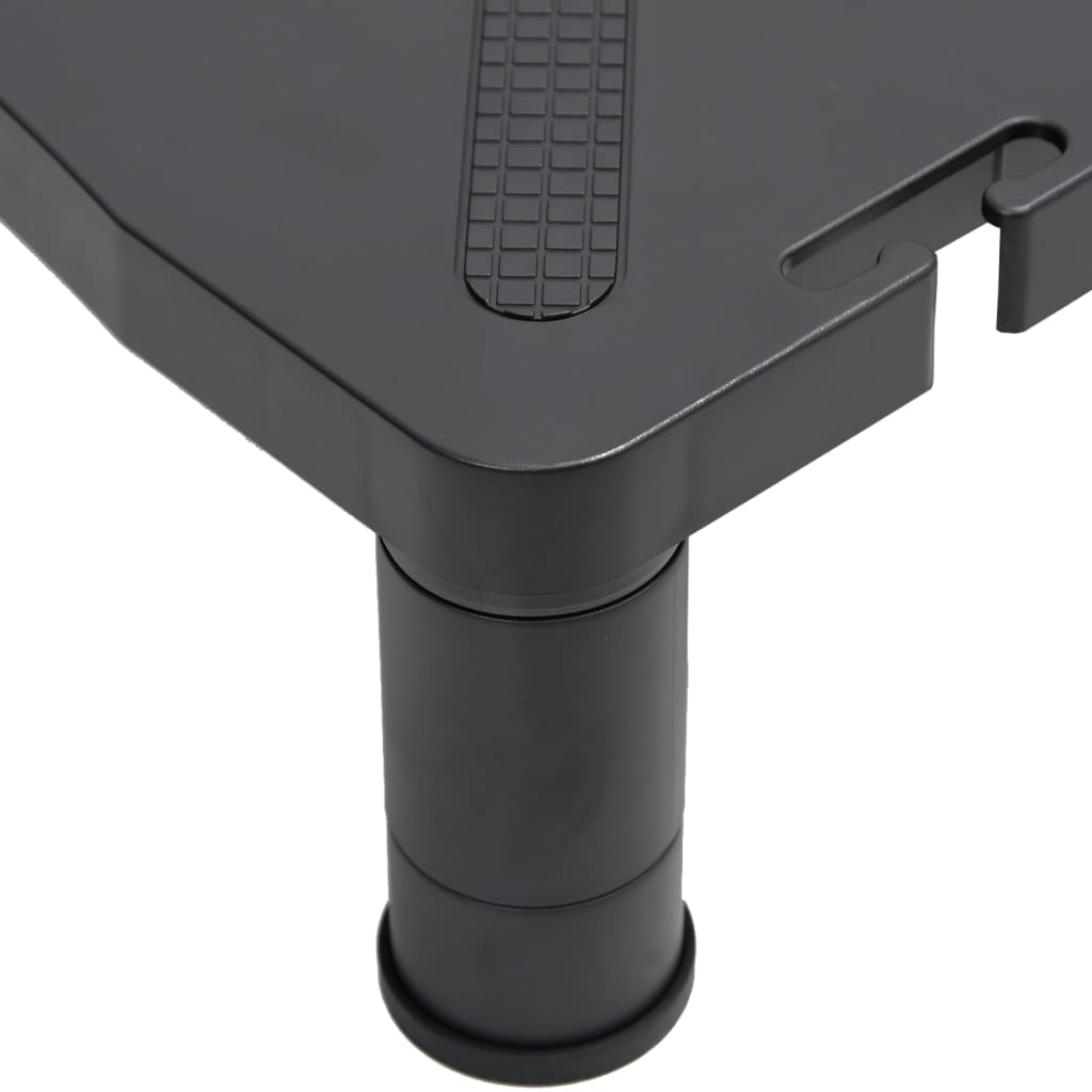 vidaXL Monitorständer Schwarz 33,5x34x10,5 cm