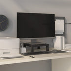 vidaXL Monitorständer Schwarz 33,5x34x10,5 cm