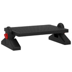 vidaXL Fußstütze Schwarz 50x30,5x17 cm