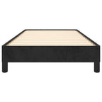 vidaXL Bettgestell Schwarz 80x200 cm Samt
