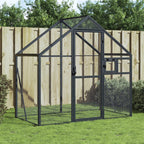 vidaXL Voliere Anthrazit 179x100x185 cm Aluminium