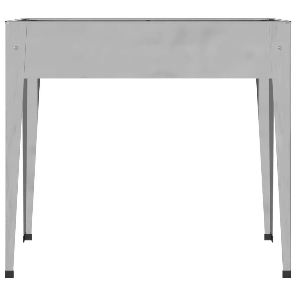 vidaXL Pflanzkübel 100,5x40,5x90 cm Verzinkter Stahl