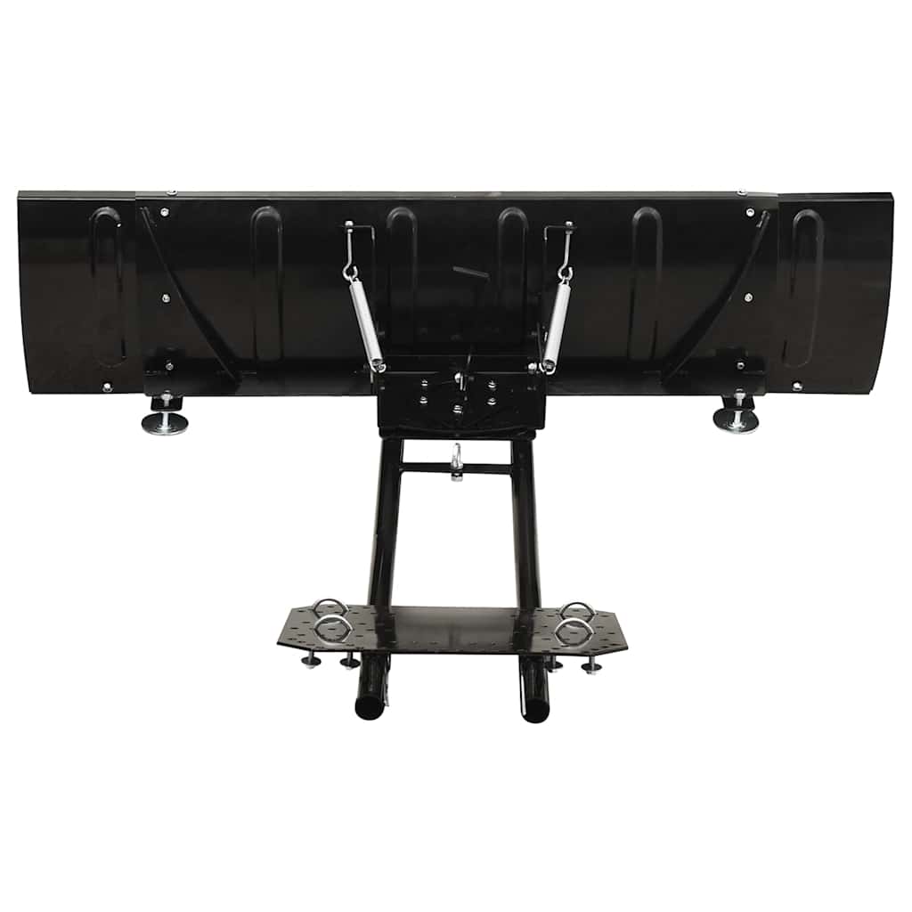 vidaXL Schneeschild für ATV 150x38 cm Schwarz