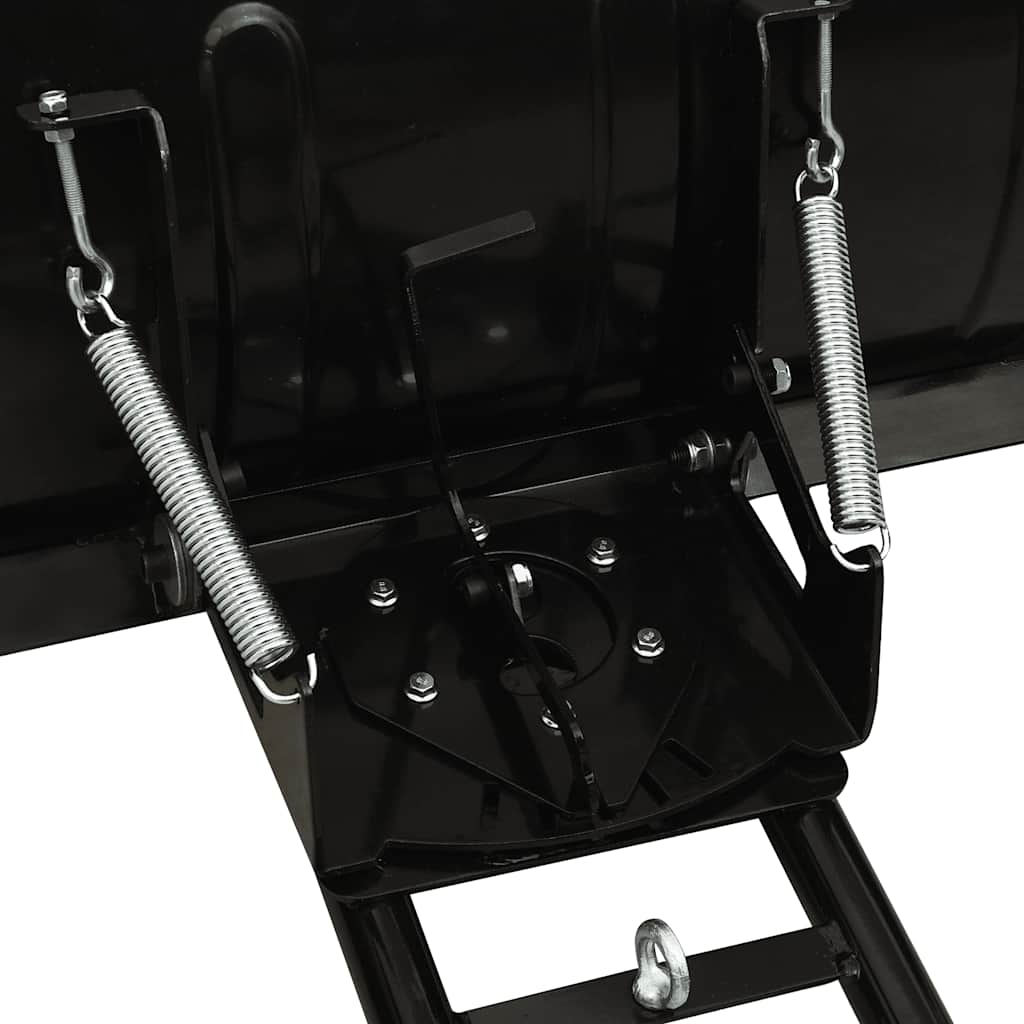vidaXL Schneeschild für ATV 150x38 cm Schwarz