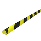 vidaXL Kantenschoner Gelb & Schwarz 4x3x100 cm PU