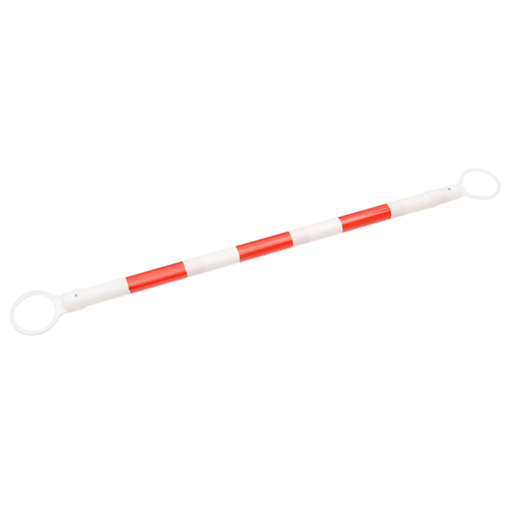 vidaXL Teleskopstangen für Leitkegel 10 Stk. ABS 116-197 cm
