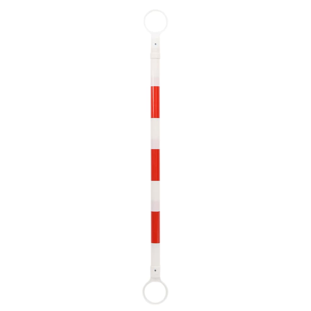 vidaXL Teleskopstangen für Leitkegel 10 Stk. ABS 116-197 cm