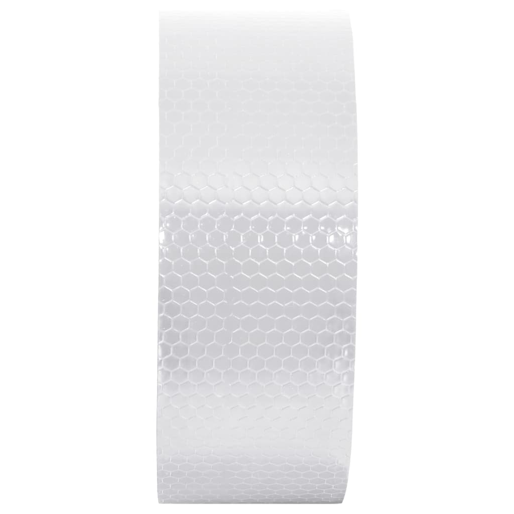 vidaXL Reflektorband Weiß 5 cmx20 m PVC