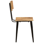 vidaXL Esszimmerstühle 2 Stk. 44x40x80 cm Massivholz Mango