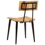 vidaXL Esszimmerstühle 2 Stk. 44x40x80 cm Massivholz Mango