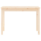 vidaXL Konsolentisch 110x40x75 cm Massivholz Kiefer