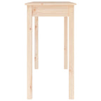 vidaXL Konsolentisch 110x40x75 cm Massivholz Kiefer