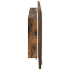 vidaXL Spiegel Geräucherte Eiche 90 x 8,5 x 37 cm Holzwerkstoff
