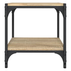 vidaXL TV-Schrank Sonoma-Eiche 40x33x41 cm Holzwerkstoff und Stahl