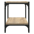 vidaXL TV-Schrank Sonoma-Eiche 40x33x41 cm Holzwerkstoff und Stahl