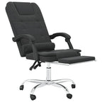 vidaXL Bürostuhl mit Massagefunktion Schwarz Kunstleder
