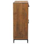vidaXL Schuhschrank 75x40x110 cm Massivholz Kiefer