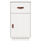 vidaXL Schreibtisch-Schrank Weiß 40x50x75 cm Massivholz Kiefer