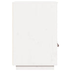 vidaXL Schreibtisch-Schrank Weiß 40x50x75 cm Massivholz Kiefer