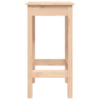 vidaXL Barstühle 2 Stk. 40x40x78 cm Massivholz Kiefer