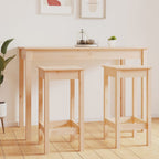 vidaXL Barstühle 2 Stk. 40x40x78 cm Massivholz Kiefer