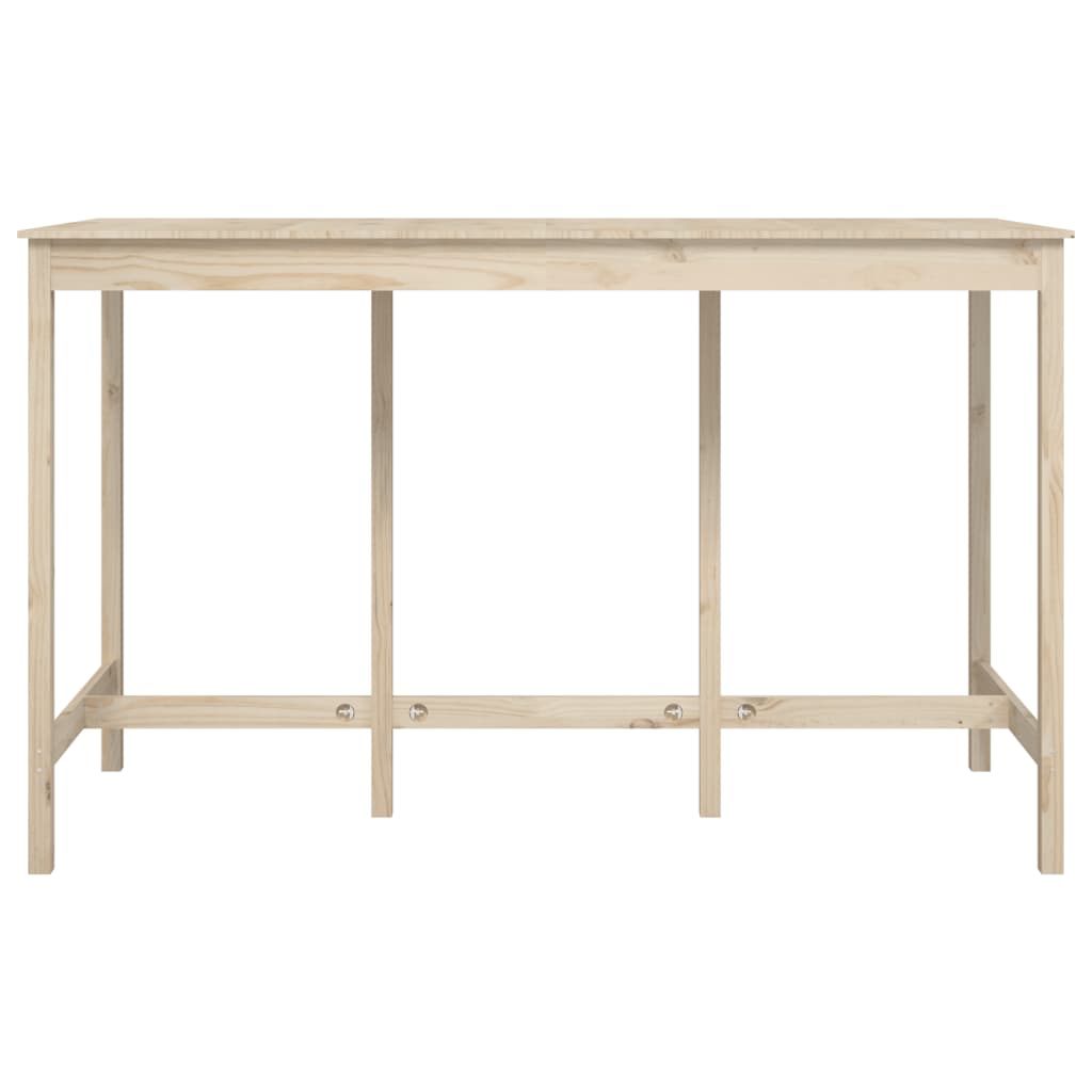 vidaXL Bartisch 180x80x110 cm Massivholz Kiefer