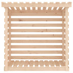 vidaXL Kaminholzregal 108x73x108 cm Massivholz Kiefer