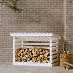vidaXL Kaminholzregal 108x73x108 cm Massivholz Kiefer