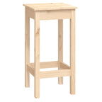 vidaXL 9-tlg. Bar-Set Massivholz Kiefer