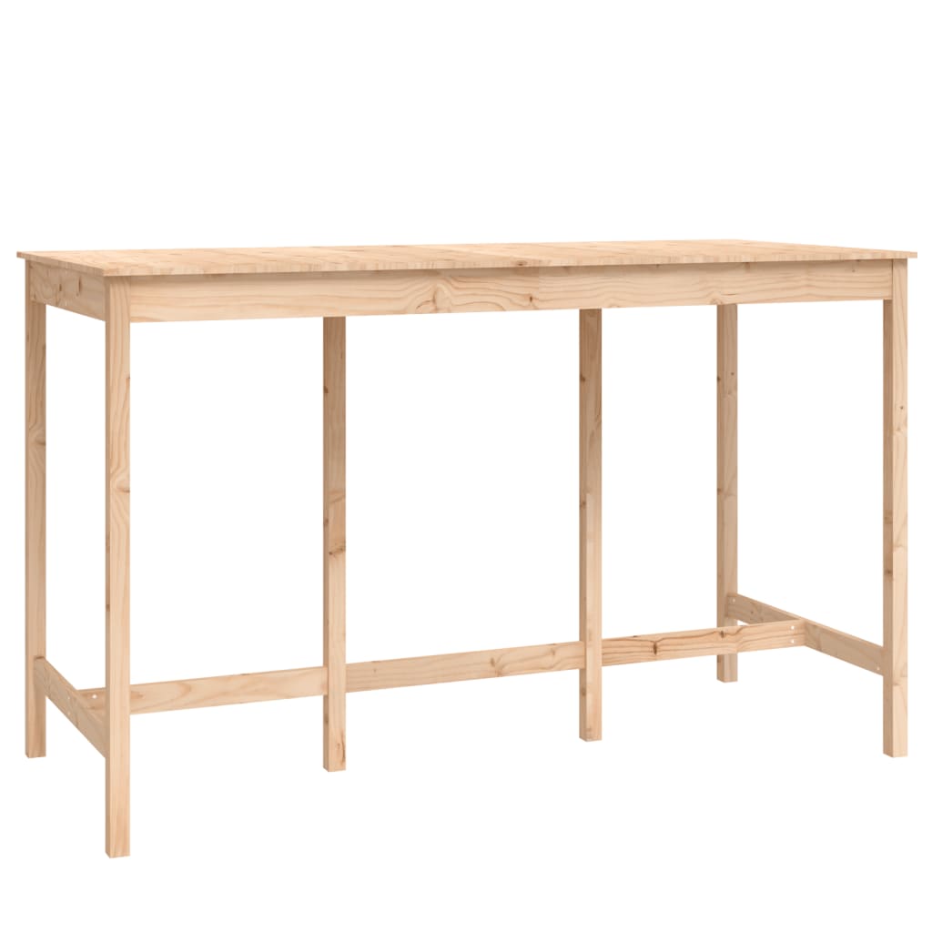 vidaXL 9-tlg. Bar-Set Massivholz Kiefer