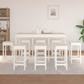 vidaXL 9-tlg. Bar-Set Massivholz Kiefer