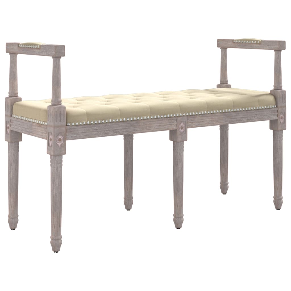 vidaXL Sitzbank 110x40x70 cm Leinen