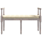 vidaXL Sitzbank 110x40x70 cm Leinen