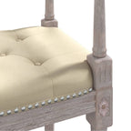 vidaXL Sitzbank 110x40x70 cm Leinen