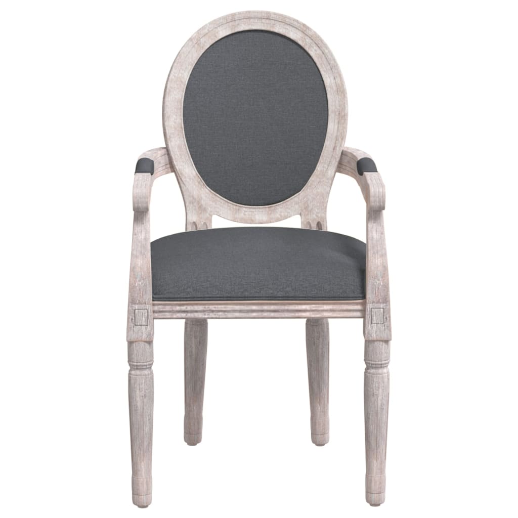 vidaXL Esszimmerstuhl Dunkelgrau 54x56x96,5 cm Stoff