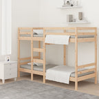 vidaXL Etagenbett ohne Matratze 90x200 cm Massivholz Kiefer