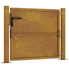 vidaXL Gartentor 100x75 cm Cortenstahl