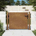 vidaXL Gartentor 100x75 cm Cortenstahl