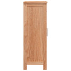vidaXL Badschrank 42x29x82 cm Massivholz Nussbaum
