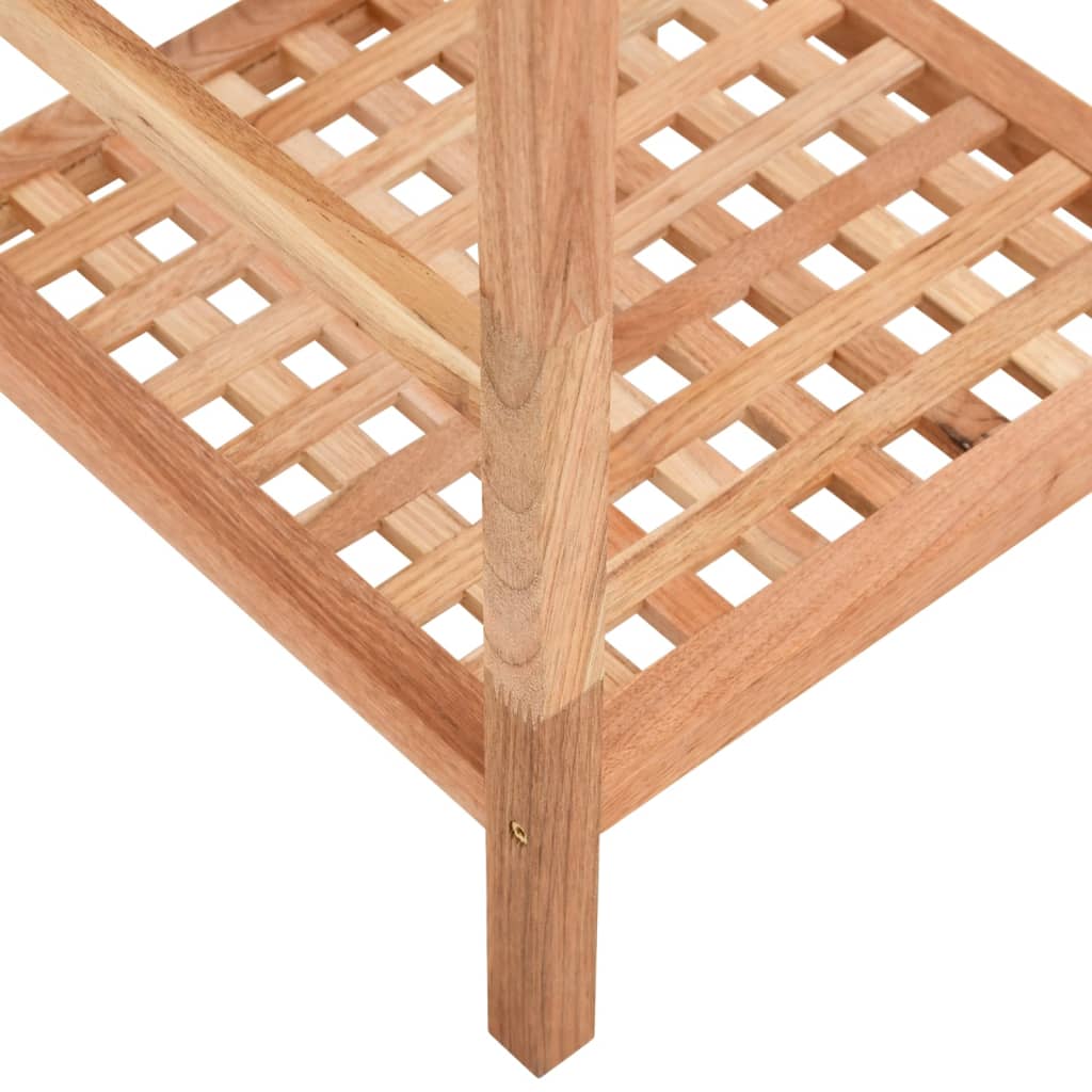 vidaXL Badregal 35,5x35,5x79 cm Massivholz Nussbaum