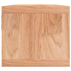 vidaXL Wandregal mit Körben 62x18x16 cm Massivholz Nussbaum