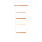 vidaXL Handtuchleiter 170 cm Massivholz Nussbaum