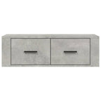 vidaXL TV-Wandschrank Betongrau 80x36x25 cm Holzwerkstoff