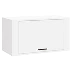 vidaXL Wand-Schuhschrank Weiß 70x35x38 cm Holzwerkstoff