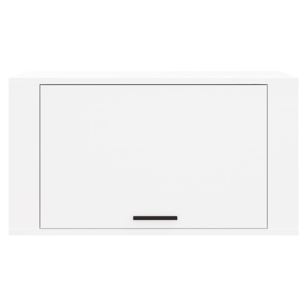 vidaXL Wand-Schuhschrank Weiß 70x35x38 cm Holzwerkstoff