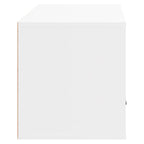 vidaXL Wand-Schuhschrank Weiß 70x35x38 cm Holzwerkstoff
