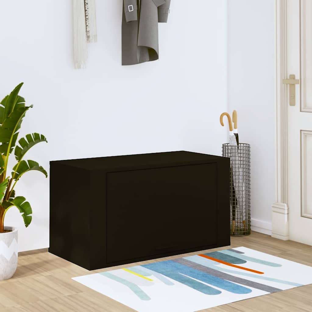 vidaXL Wand-Schuhschrank Weiß 70x35x38 cm Holzwerkstoff