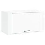 vidaXL Wand-Schuhschrank Hochglanz-Weiß 70x35x38 cm Holzwerkstoff